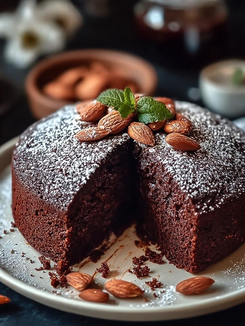 Chocolate Almond Yogurt Cake: 5 Reasons to Indulge - Chocolate Almond Yogurt Cake - main visual representation