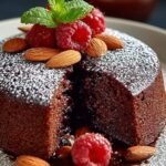 Chocolate Almond Yogurt Cake