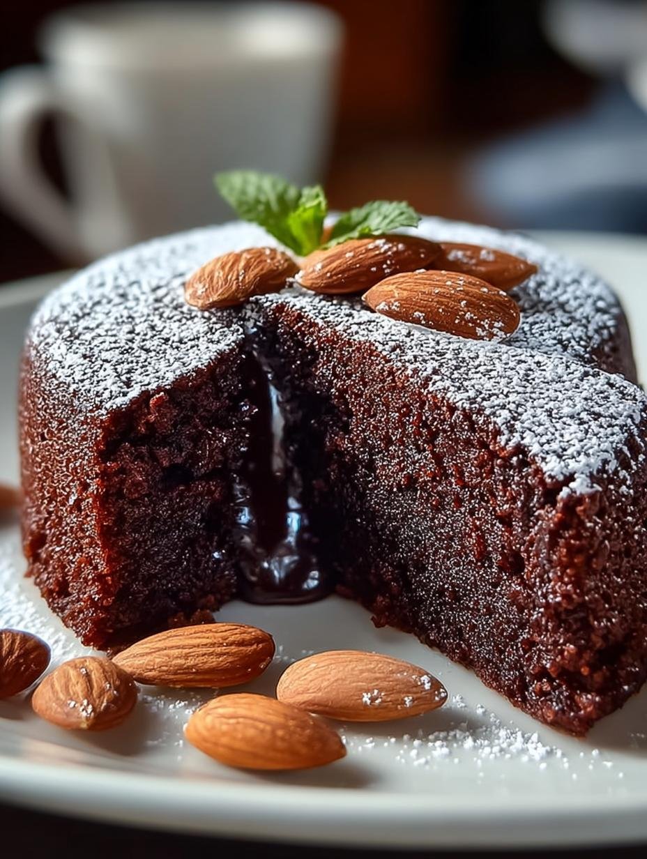 Chocolate Almond Yogurt Cake: 5 Reasons to Indulge - Chocolate Almond Yogurt Cake - additional detail