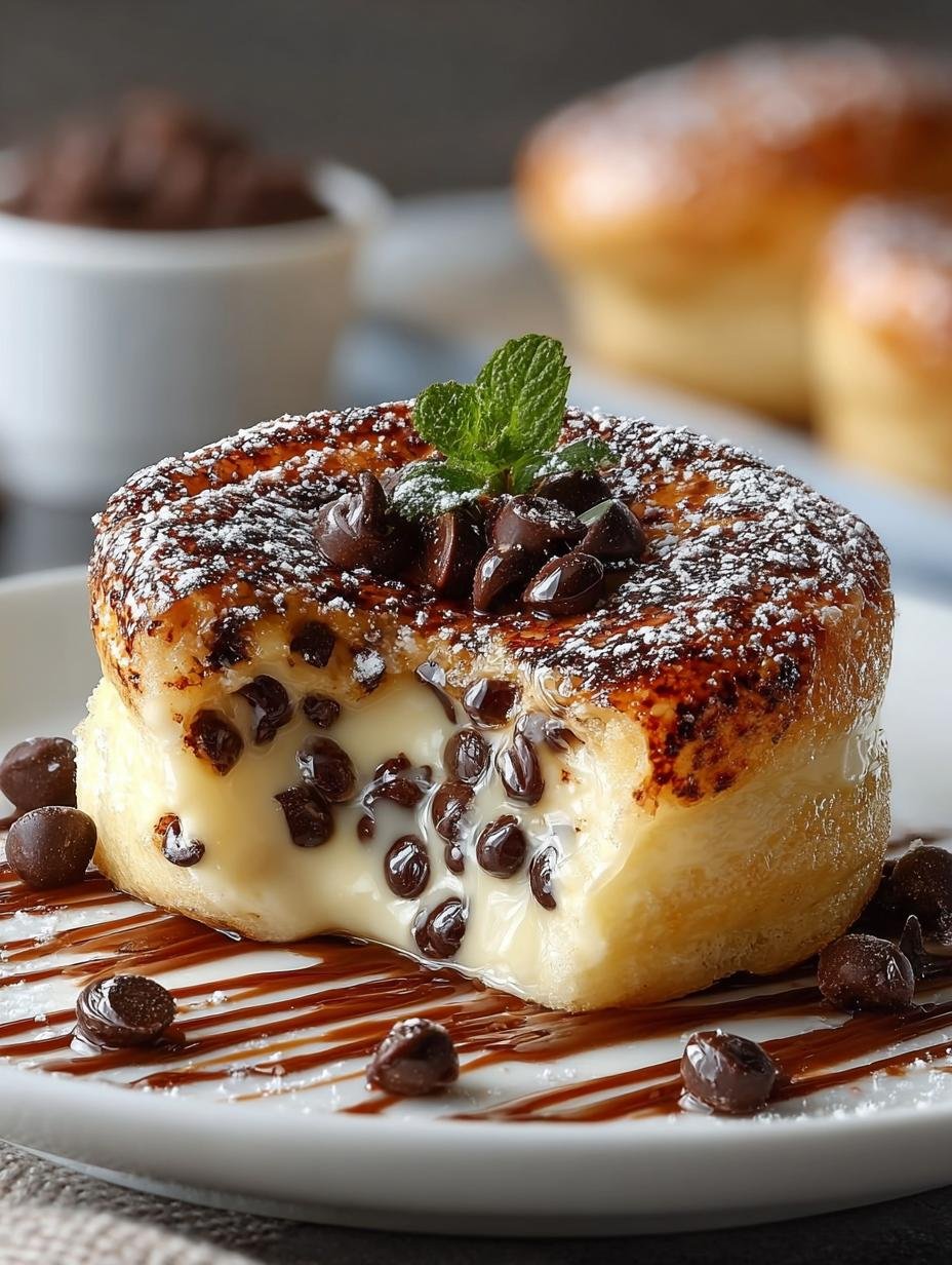 Indulge in 7 Delightful Chocolate Chip Vanilla Custard - Chocolate Chip Vanilla Custard - additional detail