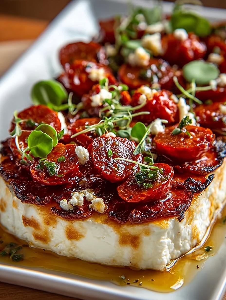 Chorizo Honey Goat Cheese