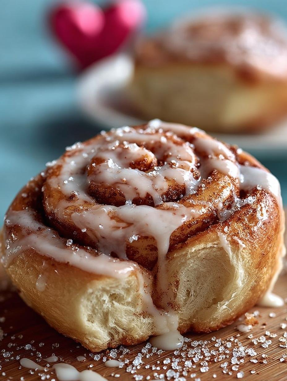 Delicious Cinnamon Roll Protein Hearts Recipe