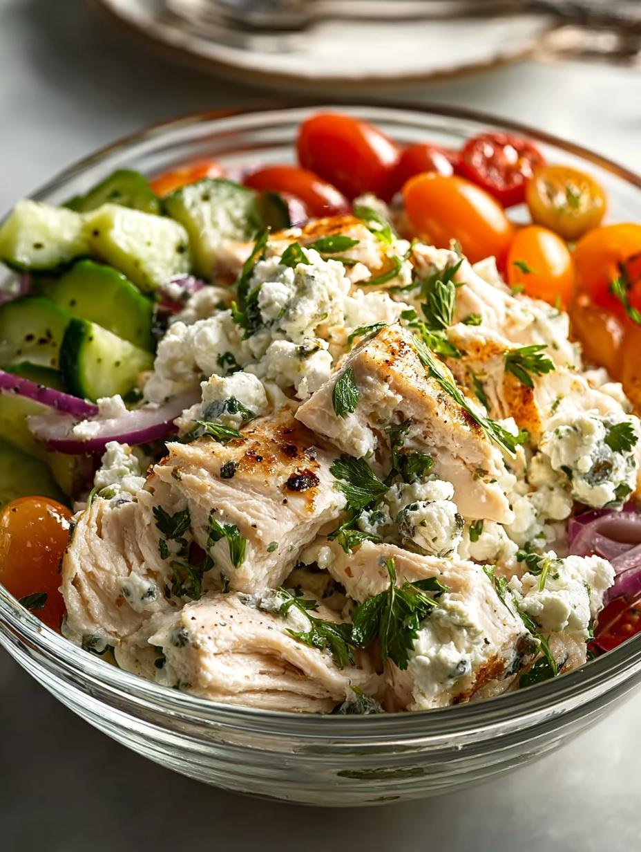Delicious Cottage Cheese Chicken Salad for Quick Meals - Cottage Cheese Chicken Salad - main visual representation