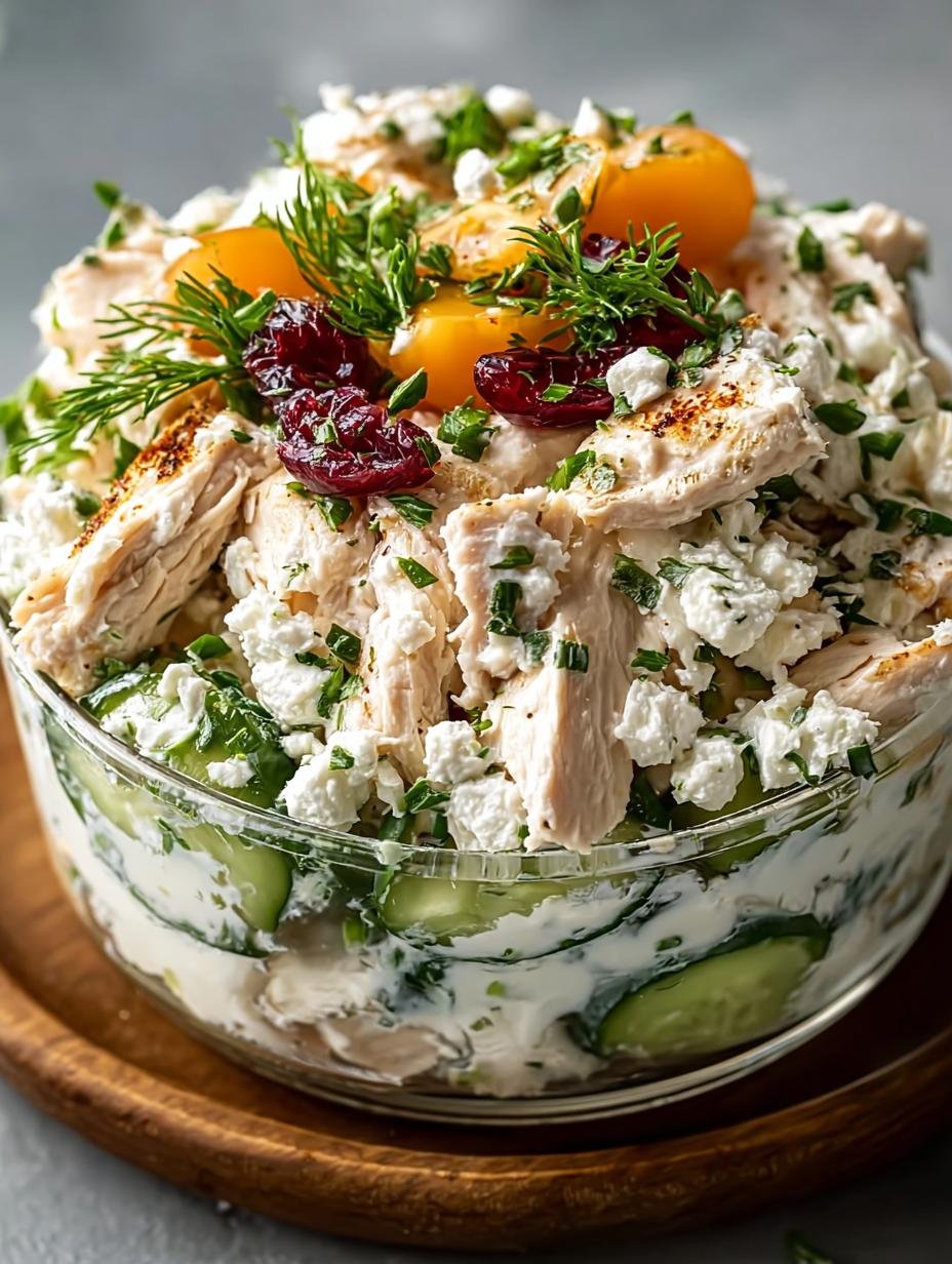 Delicious Cottage Cheese Chicken Salad for Quick Meals - Cottage Cheese Chicken Salad - additional detail
