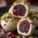 Cranberry Pistachio Truffle