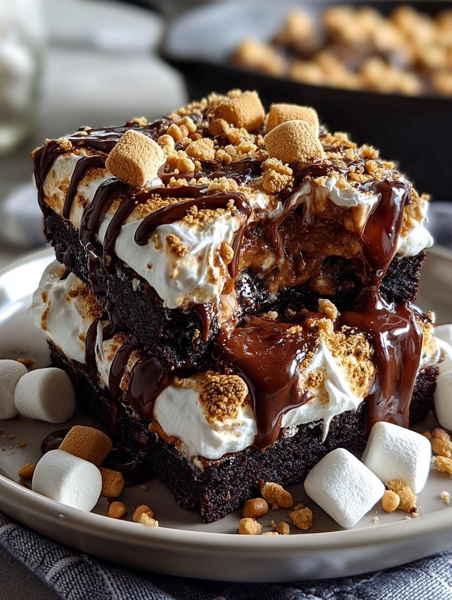 Crave Worthy Skillet Smores: 5 Layered Delight