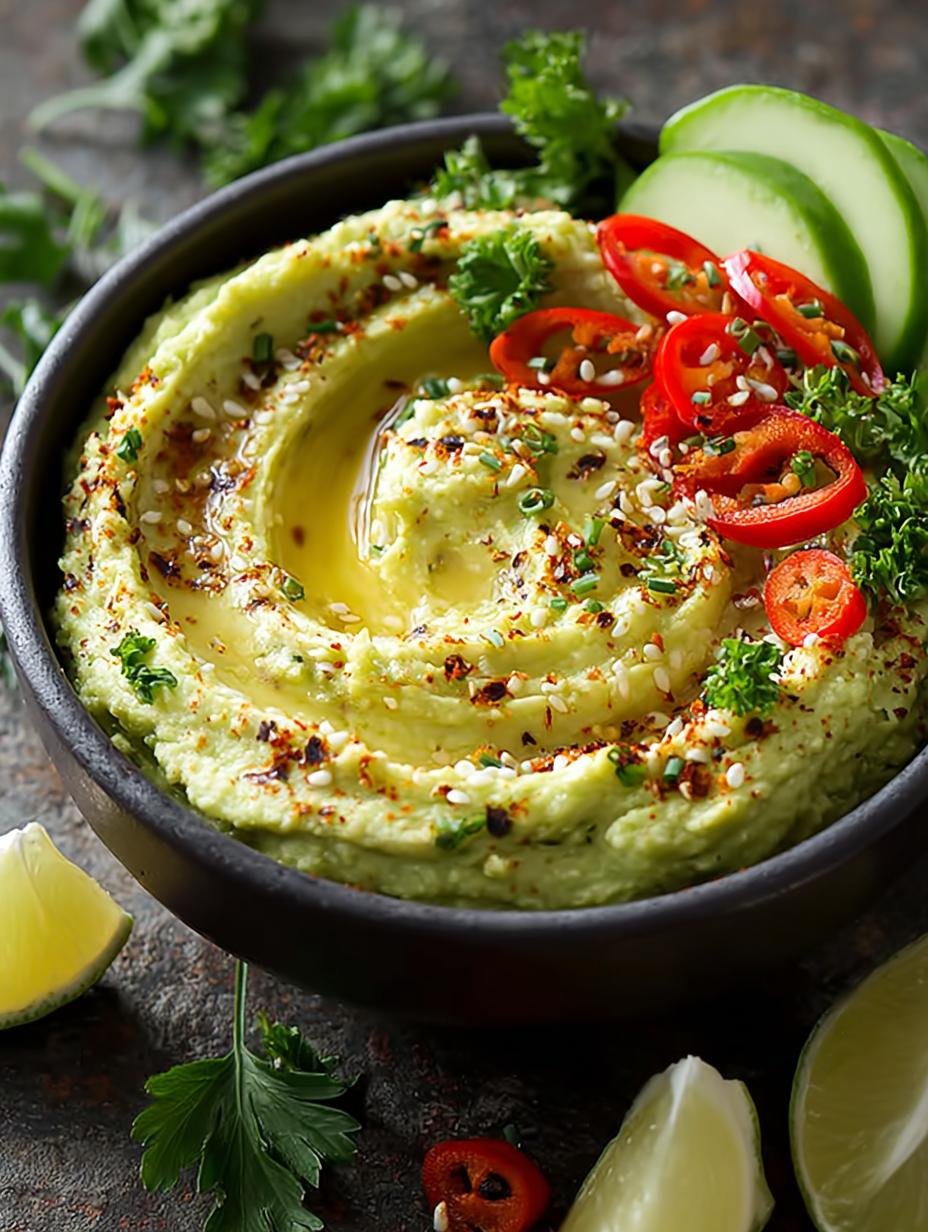 Creamy Avocado Hummus: 7 Delicious Ways to Enjoy - Creamy Avocado Hummus - main visual representation
