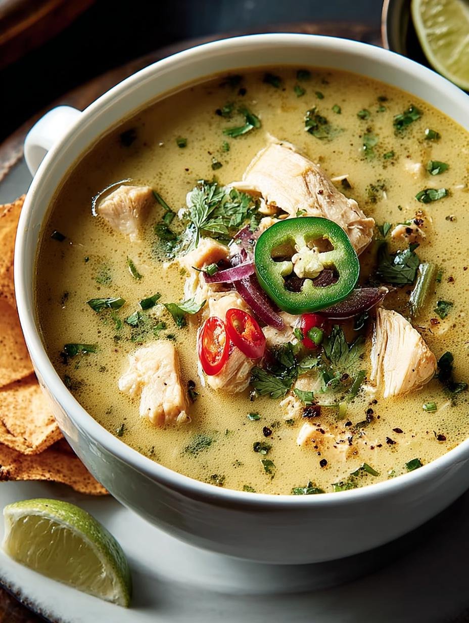 Creamy Chicken Poblano Soup: 6 Steps to Comforting Flavor