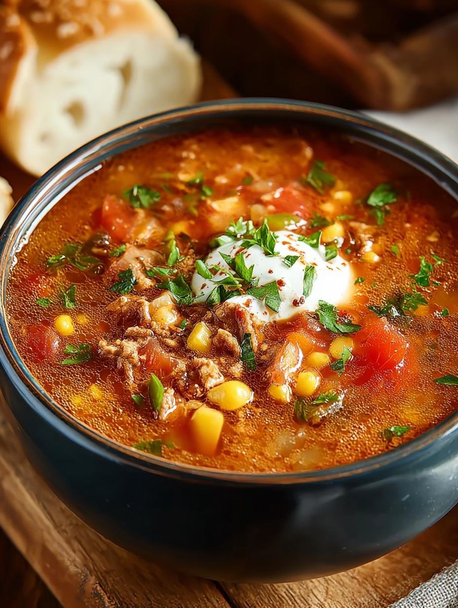 Crockpot Cowboy Soup: 7 Comforting Ingredients for Dinner - Crockpot Cowboy Soup - additional detail