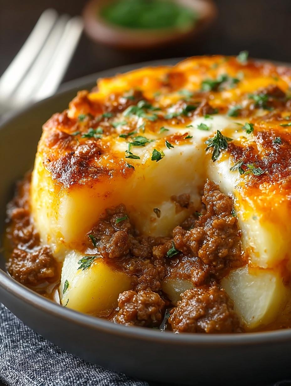 Crockpot Hamburger Potato Casserole: 7 Delicious Steps - Crockpot Hamburger Potato Casserole - main visual representation