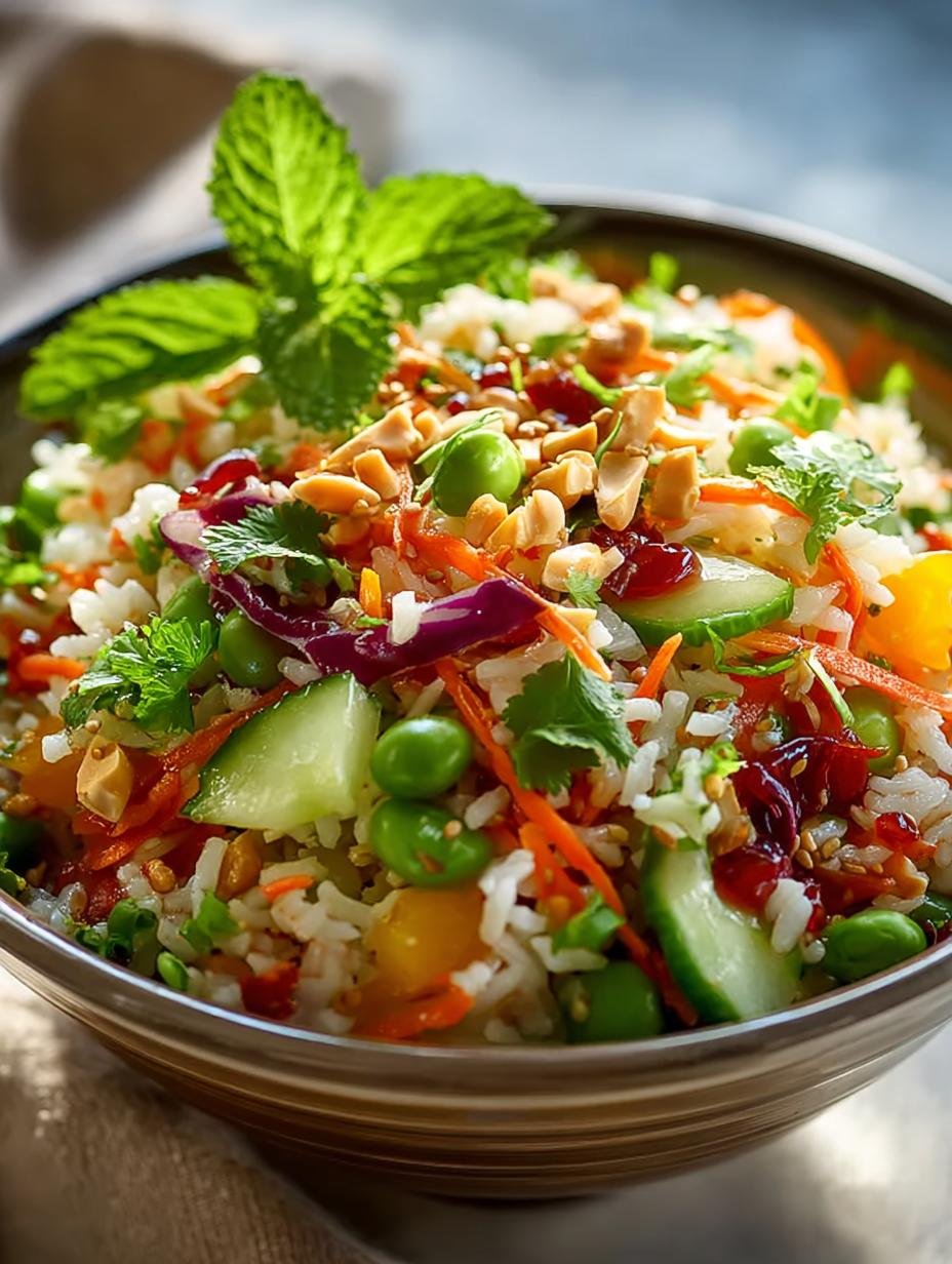 Crunchy Asian Rice Salad: 10 Reasons to Love This Dish - Crunchy Asian Rice Salad - main visual representation