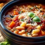 Dump Crockpot Pasta Fagioli