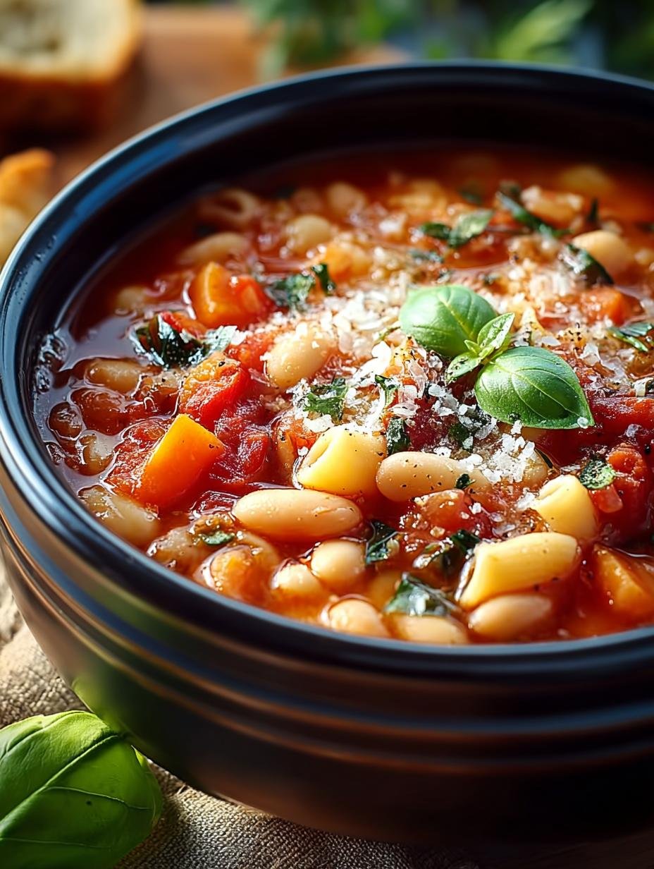Dump Crockpot Pasta Fagioli: 6 Comforting Servings
