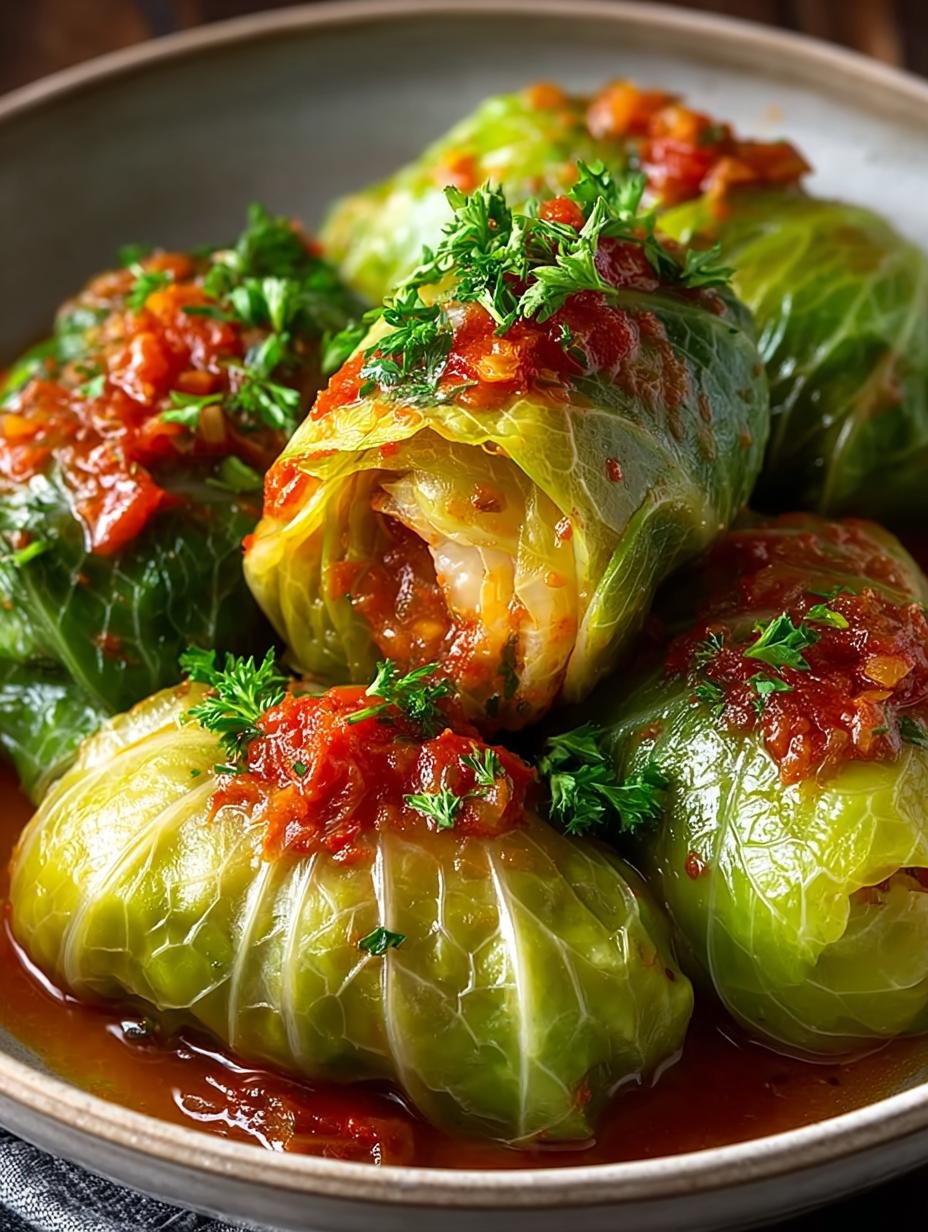 Delicious Dump Crockpot Stuffed Cabbage Recipe - Dump Crockpot Stuffed Cabbage - main visual representation