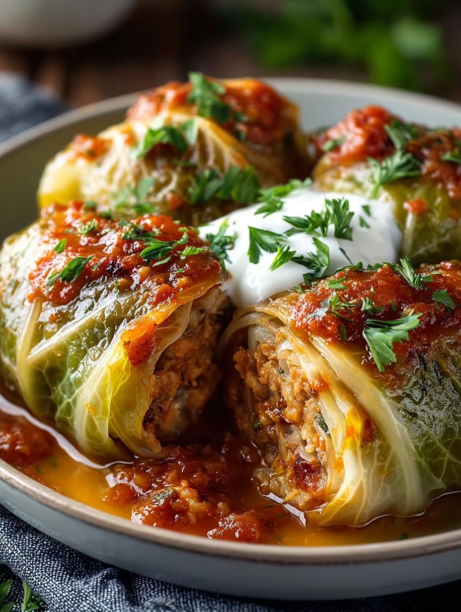 Delicious Dump Crockpot Stuffed Cabbage Recipe - Dump Crockpot Stuffed Cabbage - additional detail