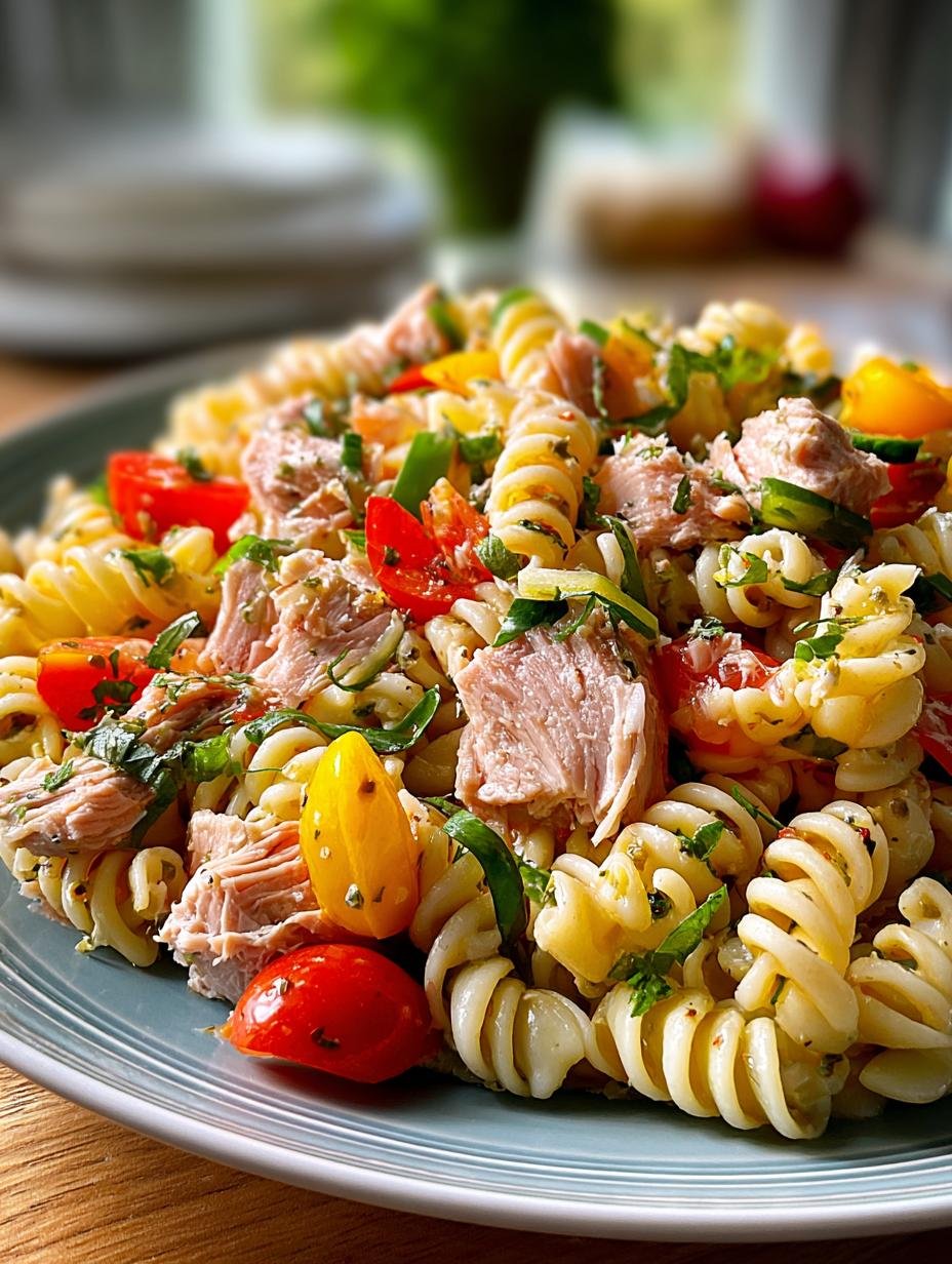 Flavorful Tuna Pasta Salad: 6 Simple Steps to Perfection