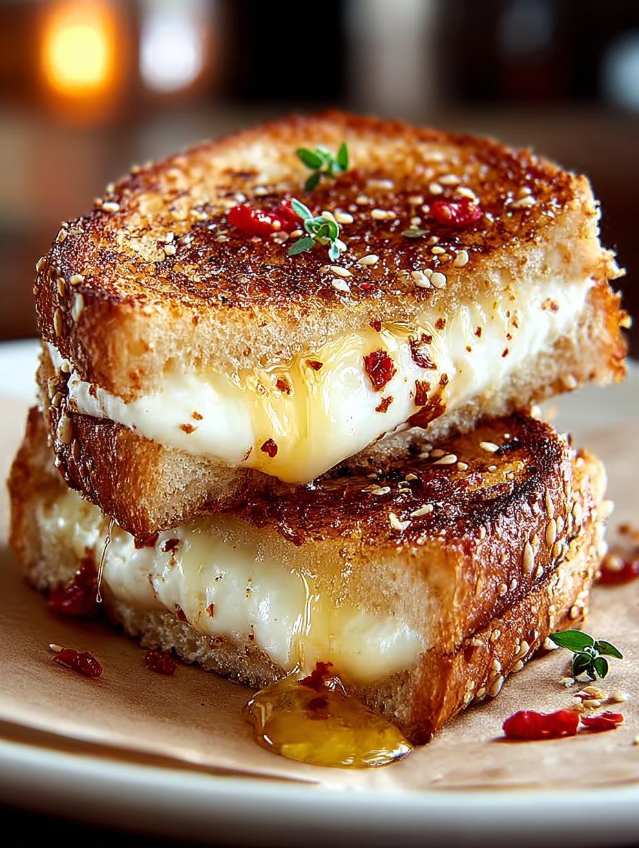 Goat Cheese Grilled Cheese