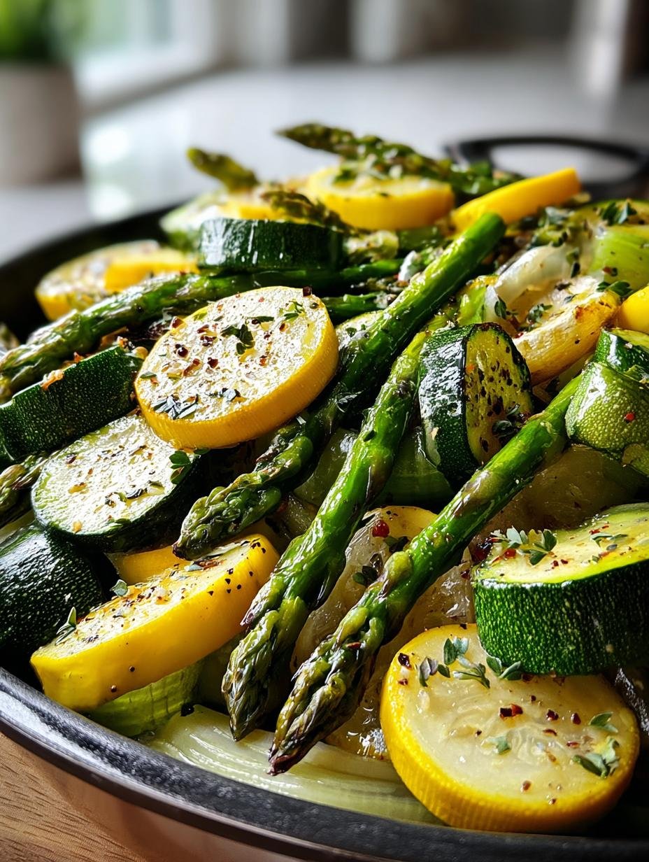 Healthy Asparagus with Zucchini