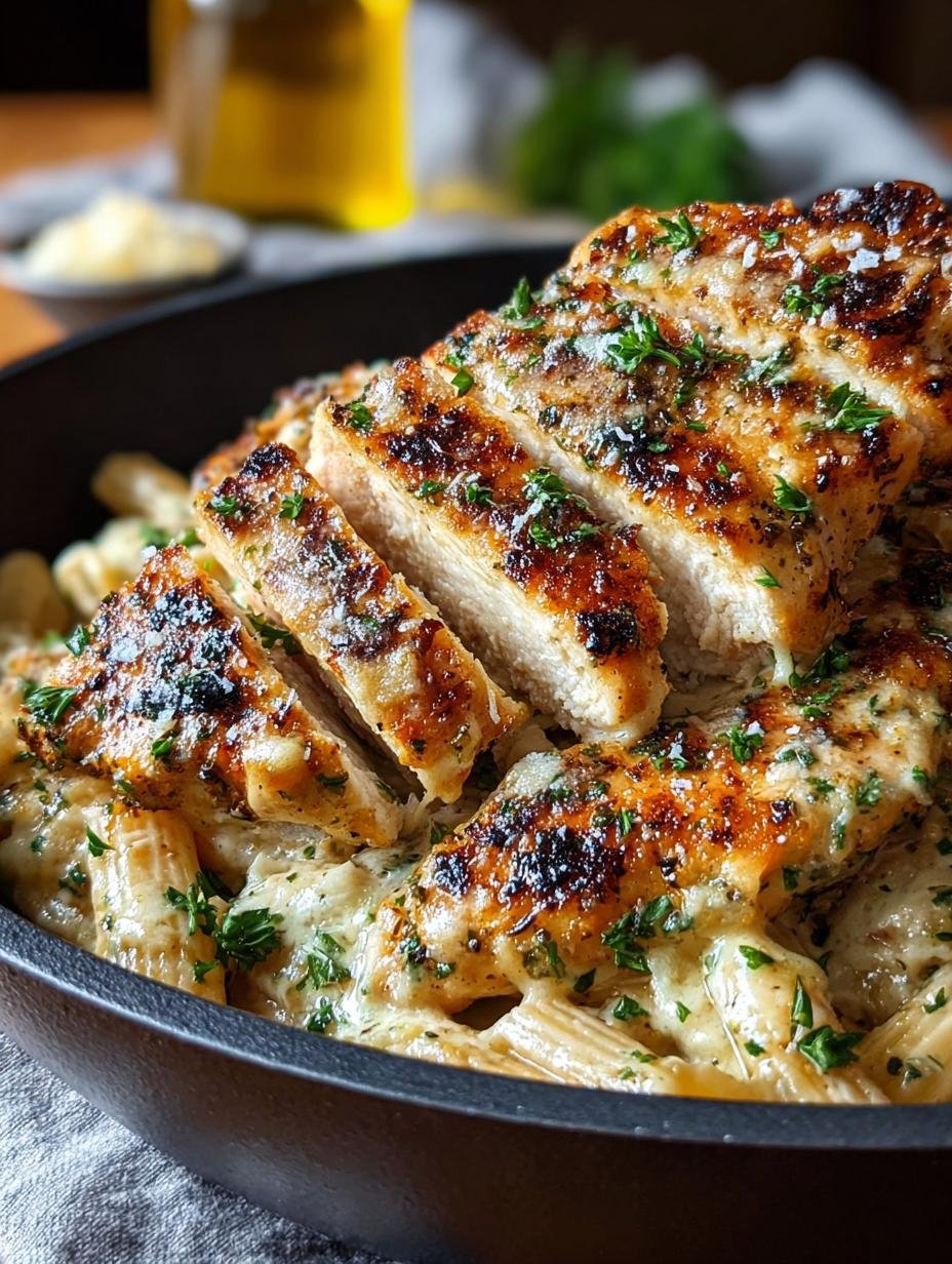 Healthy Garlic Parmesan Chicken