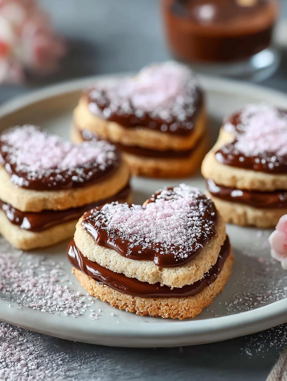 Heart Cookies with Nutella: 7 Sweet Reasons to Indulge - Heart Cookies with Nutella - main visual representation