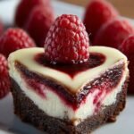 Heart Shaped Raspberry Swirl