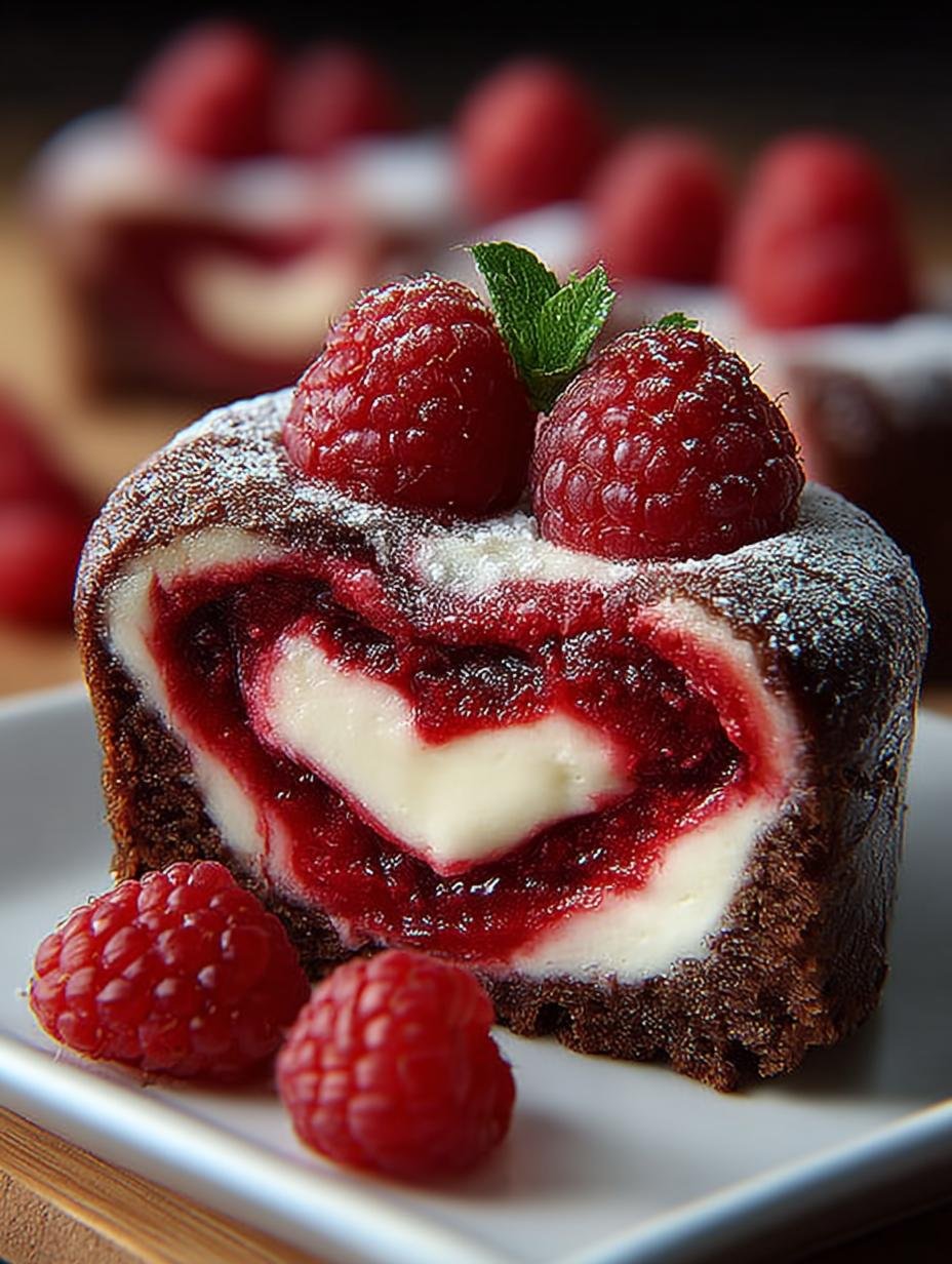 Heart Shaped Raspberry Swirl: 12 Irresistible Treats - Heart Shaped Raspberry Swirl - additional detail