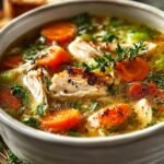 Hearty Chicken Veggie Soup