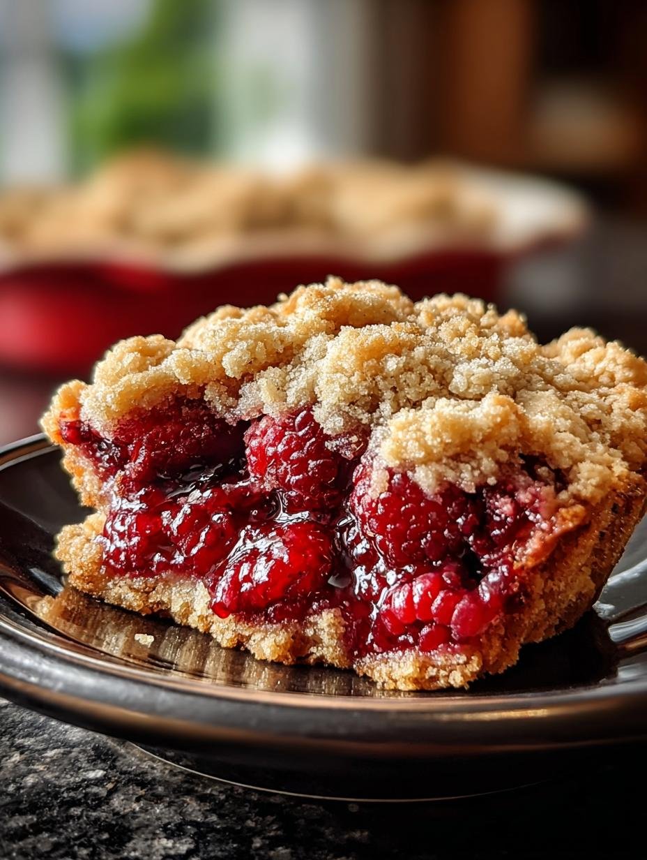 Irresistible Buttery Raspberry Crumble Delight - Irresistible Buttery Raspberry Crumble - additional detail