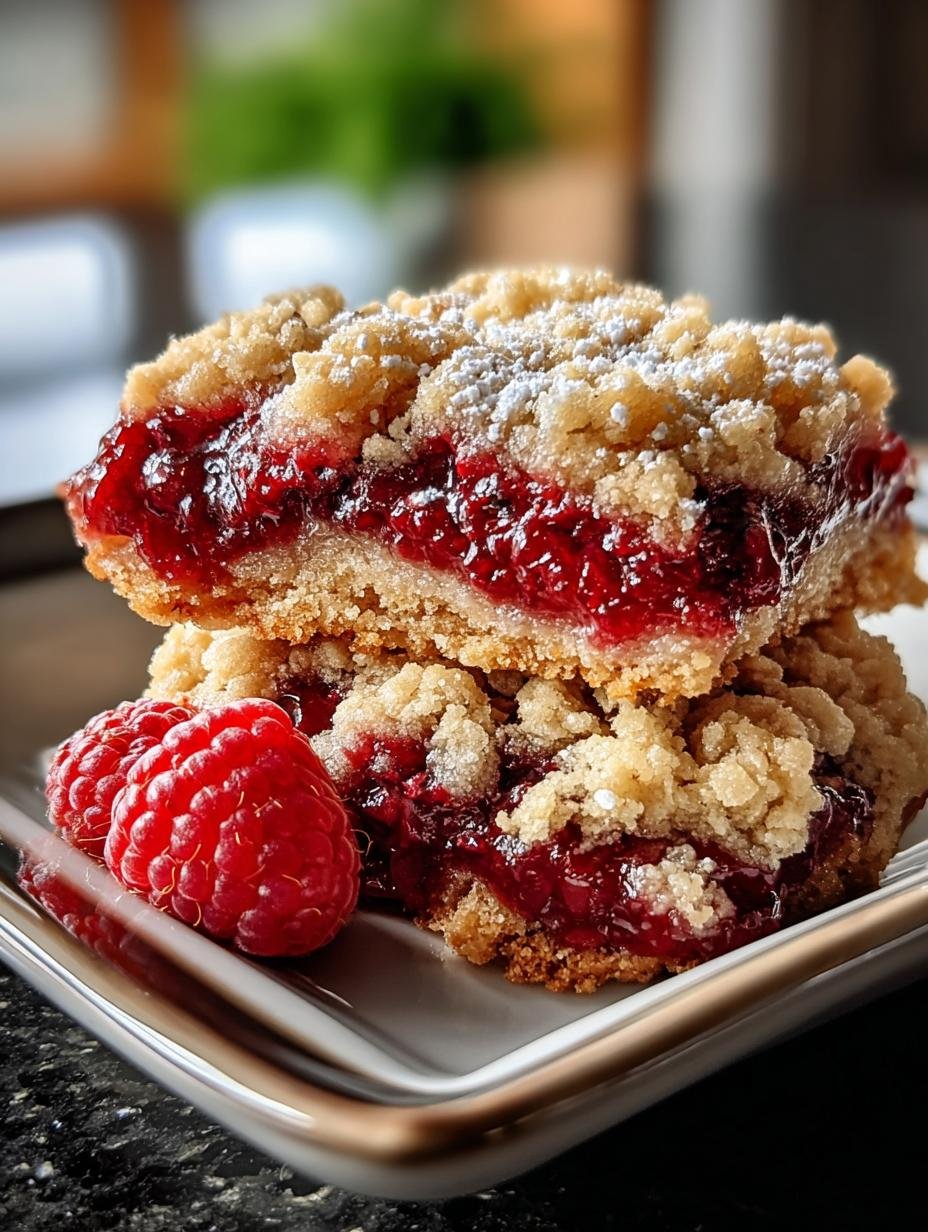 Irresistible Buttery Raspberry Crumble Delight