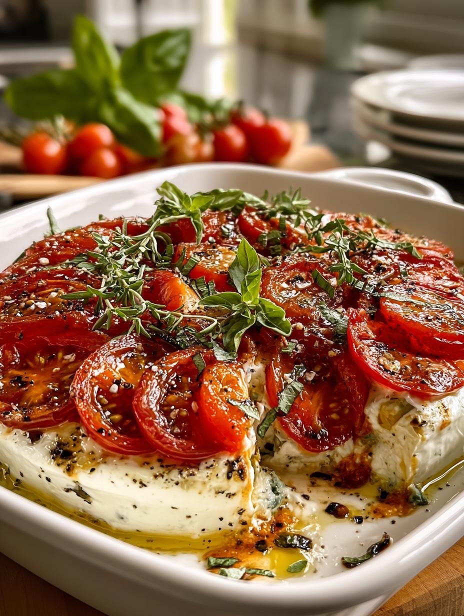 Irresistible Caprese Dip Creamy for Every Gathering