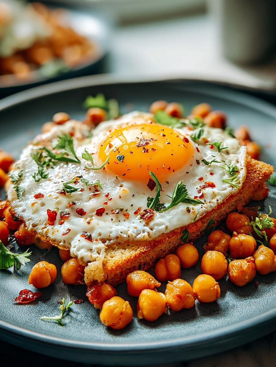 Irresistible Chickpea Fried Egg: A Delicious Morning Treat - Irresistible Chickpea Fried Egg - main visual representation