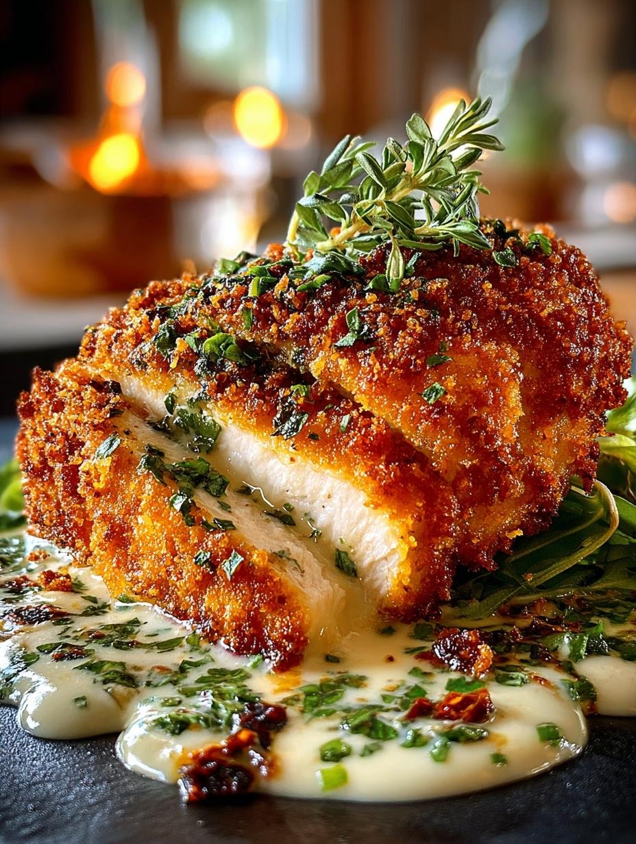 Irresistible Crispy Parmesan Chicken with Garlic Sauce - Irresistible Crispy Parmesan Chicken - additional detail