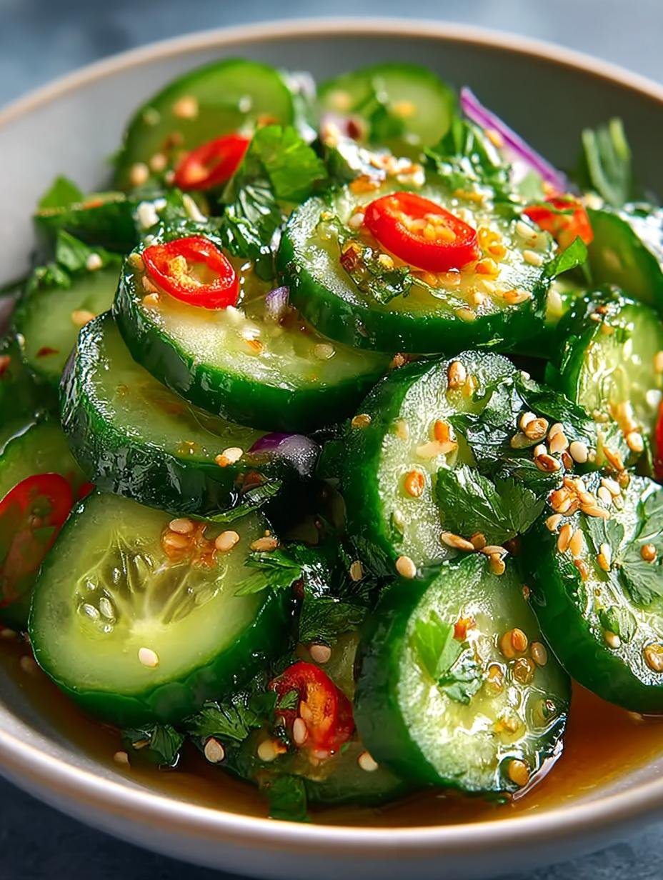 Delicious Keto Asian Cucumber Salad Recipe for Weight Loss - Keto Asian Cucumber Salad - additional detail