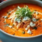 Keto Buffalo Chicken Soup