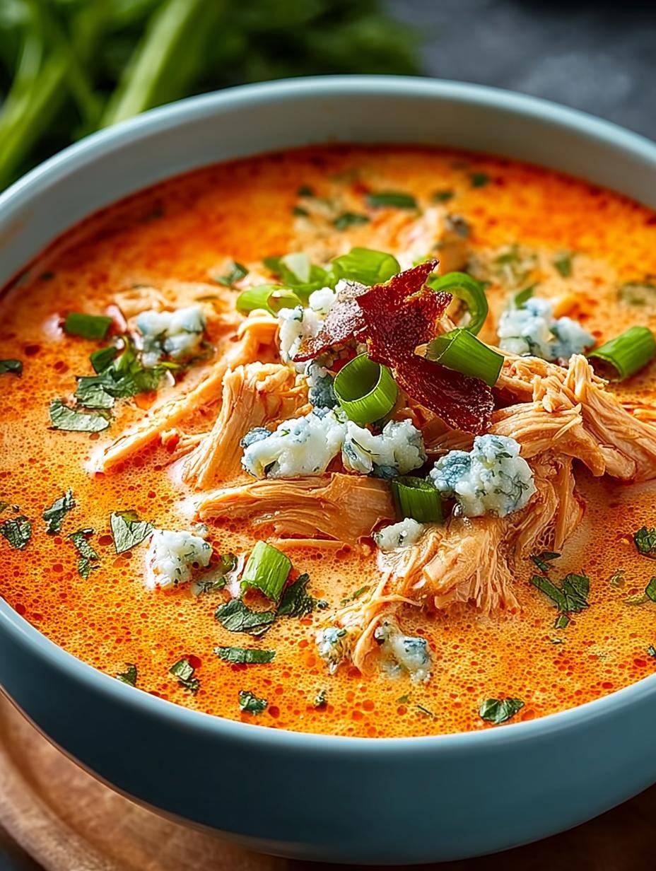 Keto Buffalo Chicken Soup: 5 Spicy & Creamy Variations - Keto Buffalo Chicken Soup - additional detail