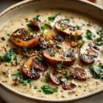 Keto Creamy Mushroom Soup