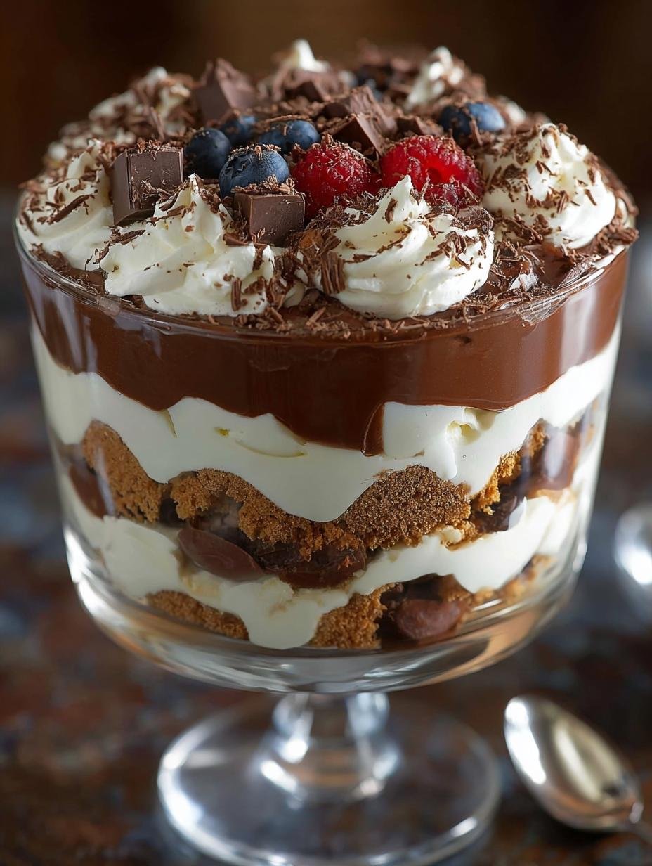 Moose Tracks Trifle Dessert: 8 Layers of Indulgence