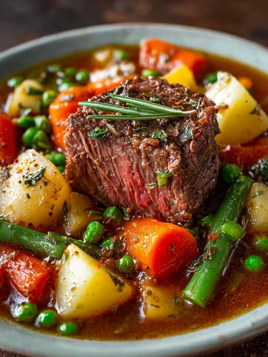 Comforting Old Fashioned Vegetable Beef for Cozy Nights - Old Fashioned Vegetable Beef - additional detail