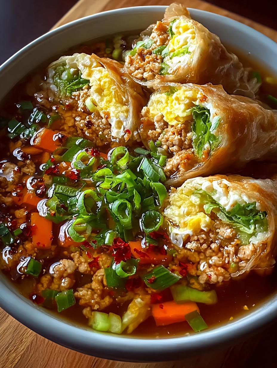 Delicious One Pot Egg Roll: Cozy Comfort in a Bowl - One Pot Egg Roll - additional detail