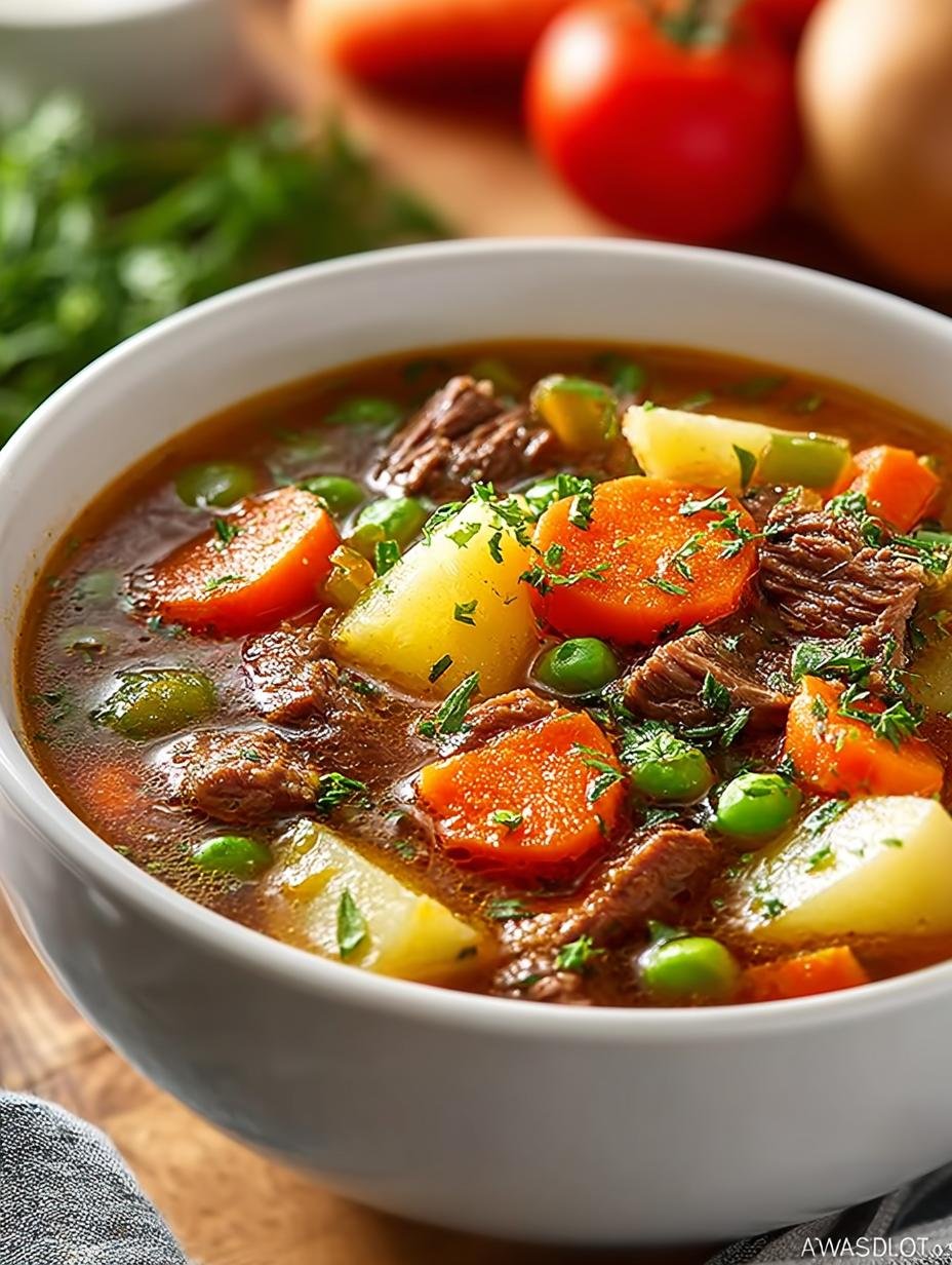 Pot Beef Vegetable Soup: A Hearty Comfort Food Delight - Pot Beef Vegetable Soup - main visual representation