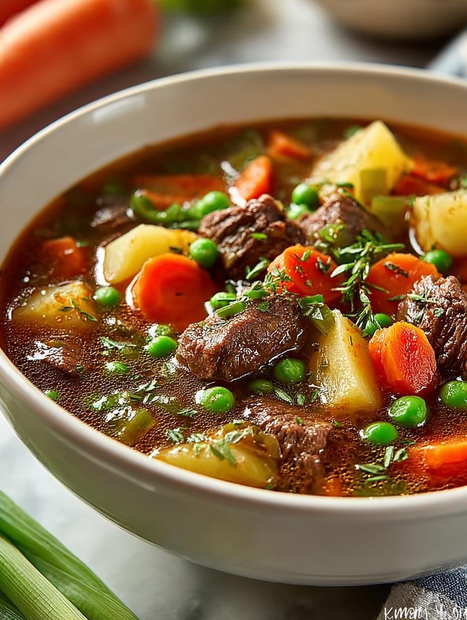 Pot Beef Vegetable Soup