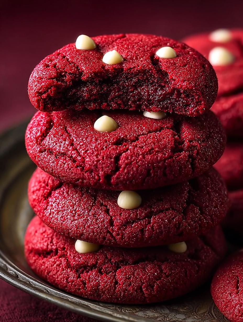 Chewy Red Velvet Cookies Recipe for Sweet Celebrations