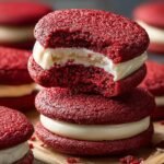 Red Velvet Sandwich Cookies