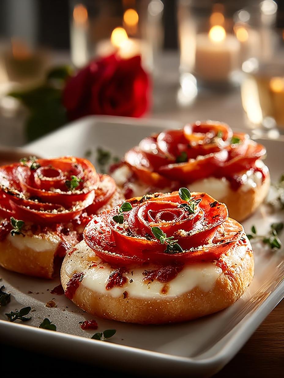 Romantic Pizza Roses Valentines: 6 Irresistible Treats - Romantic Pizza Roses Valentines - additional detail
