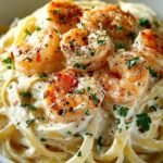 Shrimp Alfredo Fettuccine