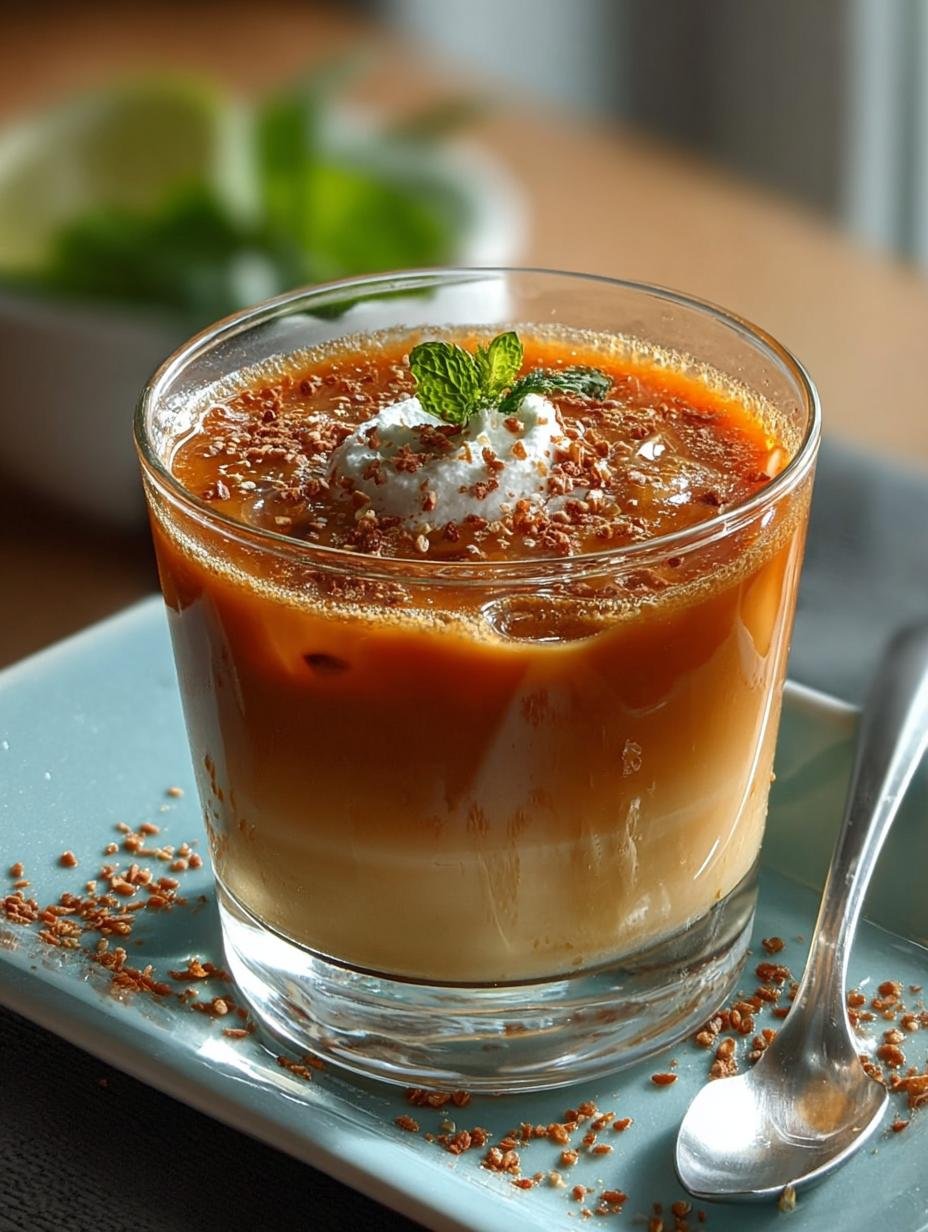 Silky Thai Iced Tea: 4 Steps to a Creamy Delight