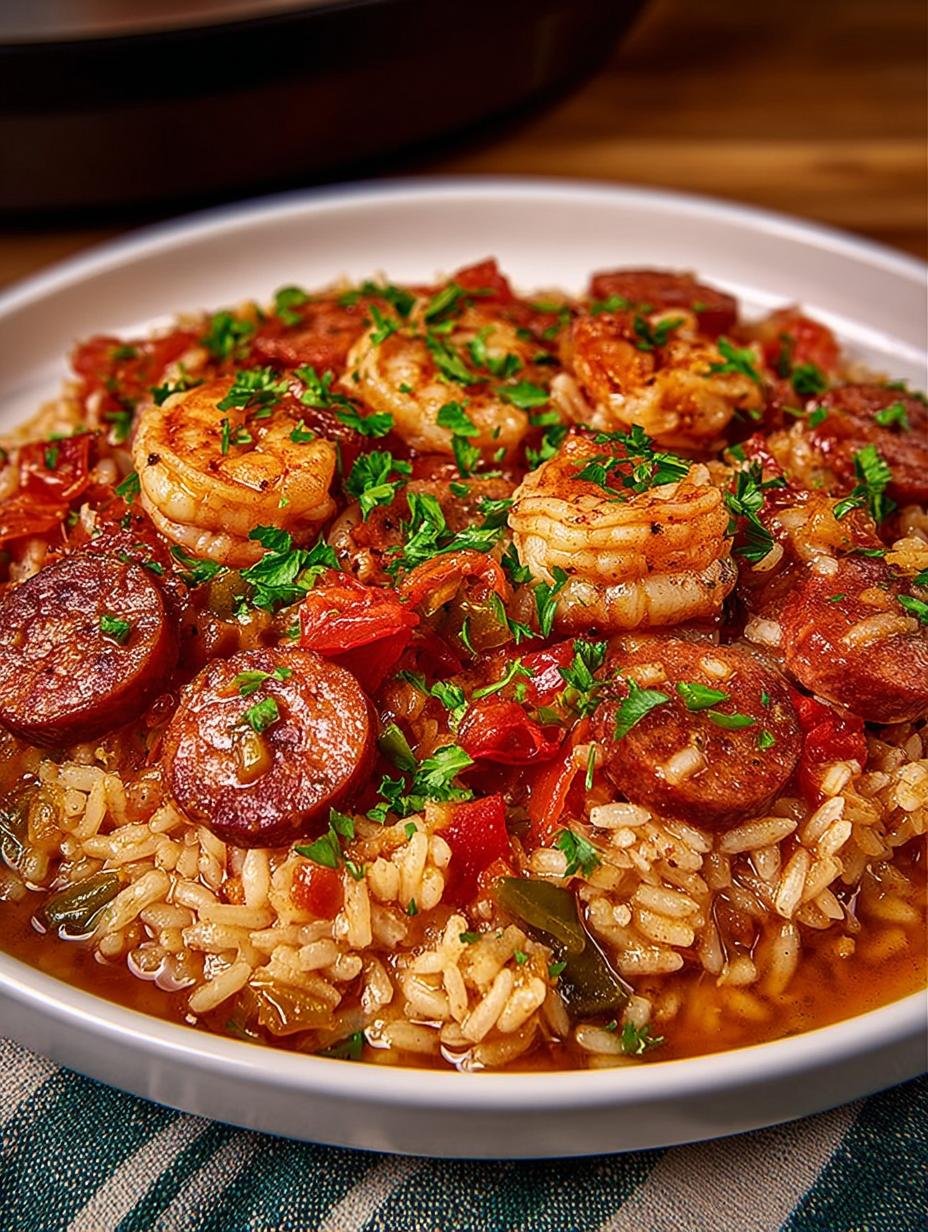 Slow Cooker Jambalaya: 6 Steps to Spicy Cajun Delight - Slow Cooker Jambalaya - additional detail