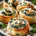 Spinach Feta Pinwheels