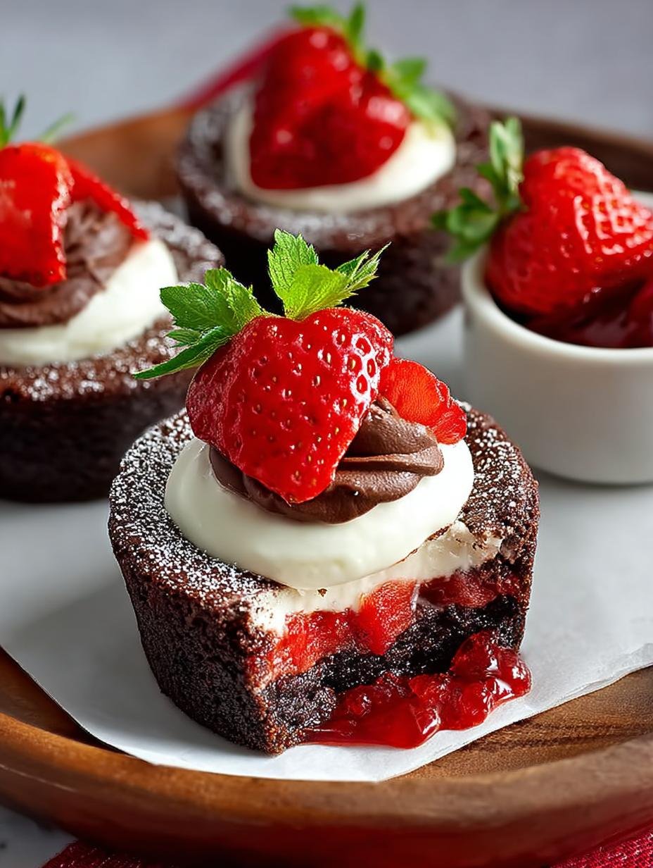 Irresistible Strawberry Cheesecake Chocolate Cookie Cups - Strawberry Cheesecake Chocolate Cookie - additional detail