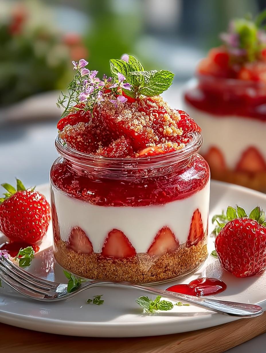No-Bake Strawberry Lotus Dessert for Summer Bliss - Strawberry Lotus Dessert - main visual representation